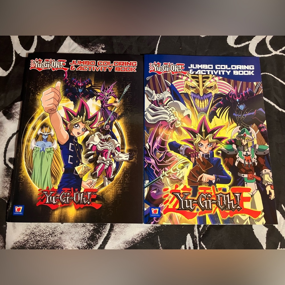 Yu-Gi-Oh! Coloring books